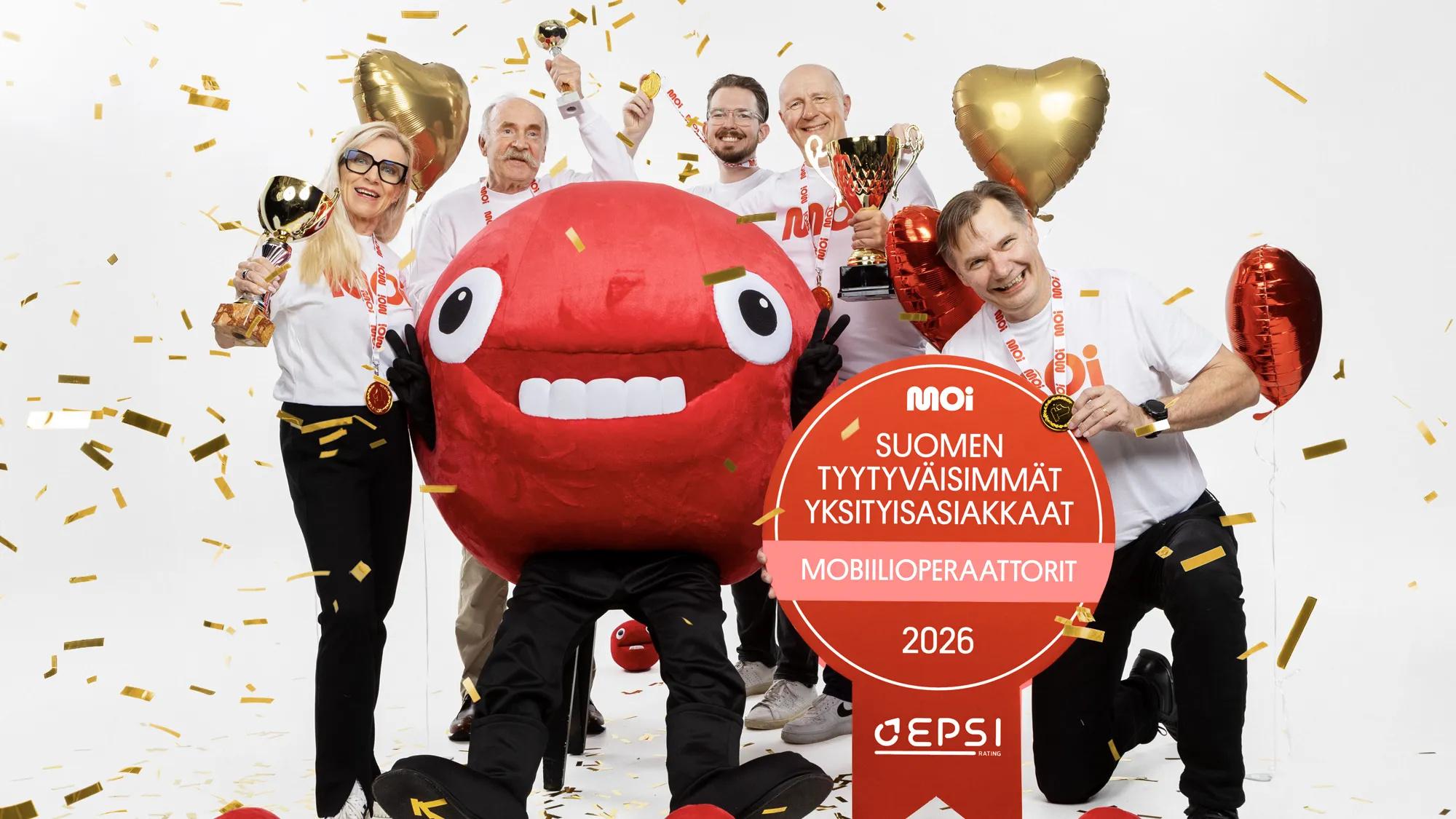 Moi – Suomen tyytyväisimmät yksityisasiakkaat - Mobiilioperaattorit - 2026 - EPSI